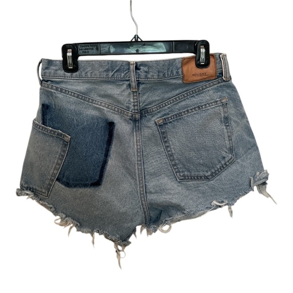 McKendree Shorts Moussy Vintage Denim Distressed cut offs, size 28 - Picture 9 of 11